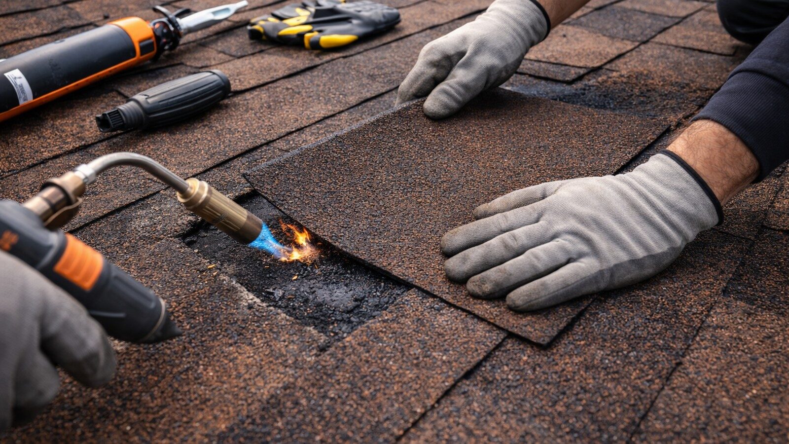 Ремонт мягкой кровли: частые ошибки