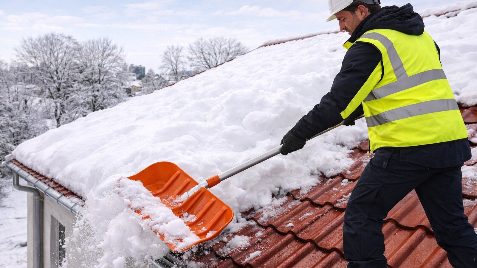 Как подготовить кровлю к снеговой нагрузке