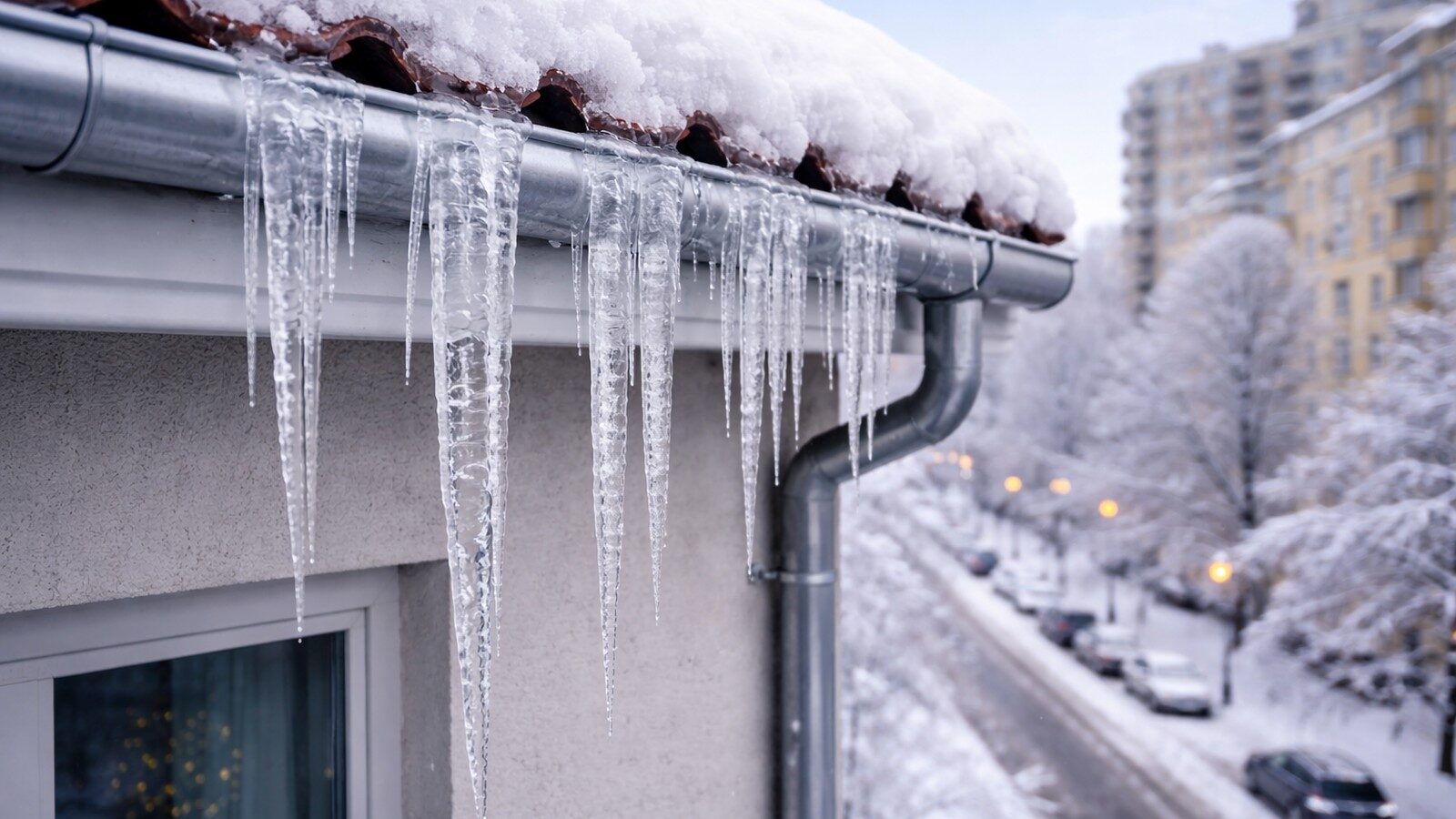 Почему появляются сосульки и как это исправить