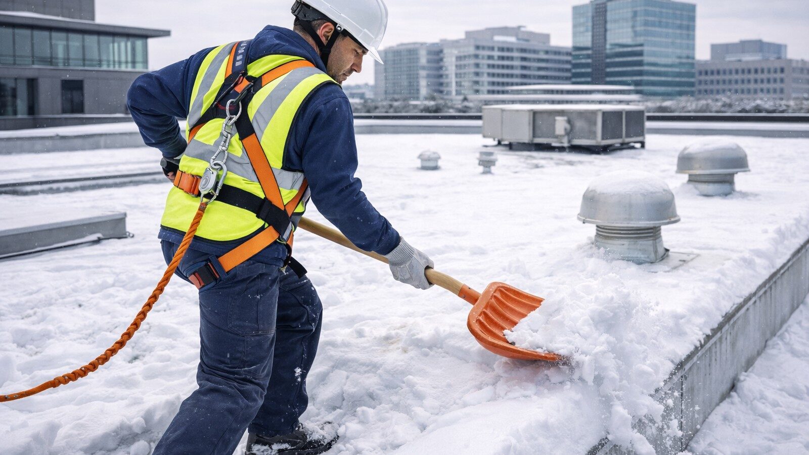 Уход за кровлей зимой: что важно сделать заранее