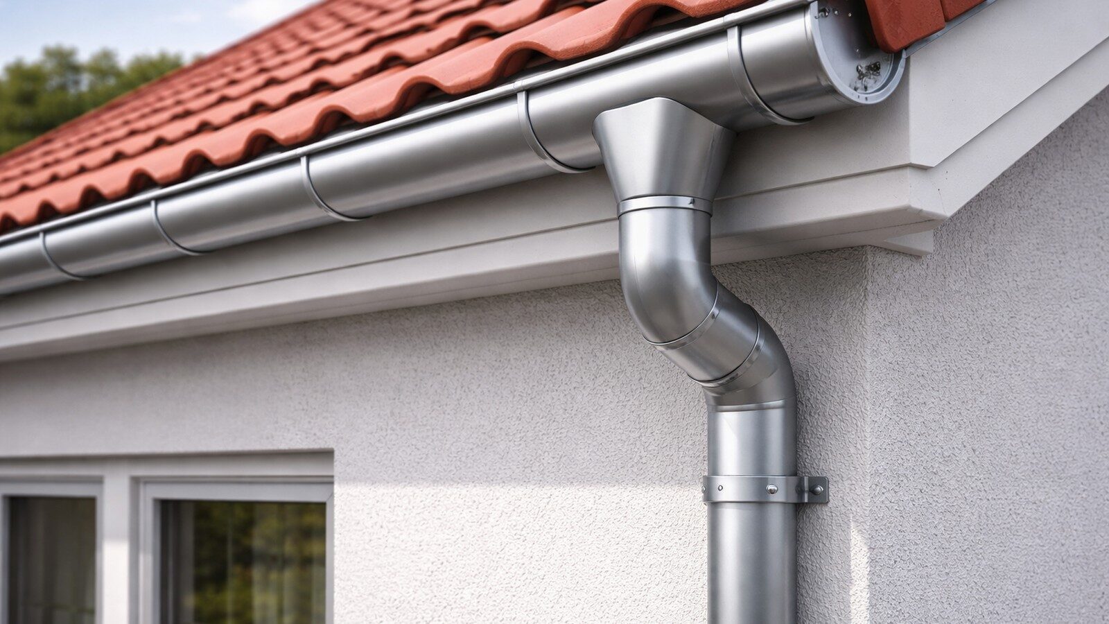 Водостоки: выбор и монтаж