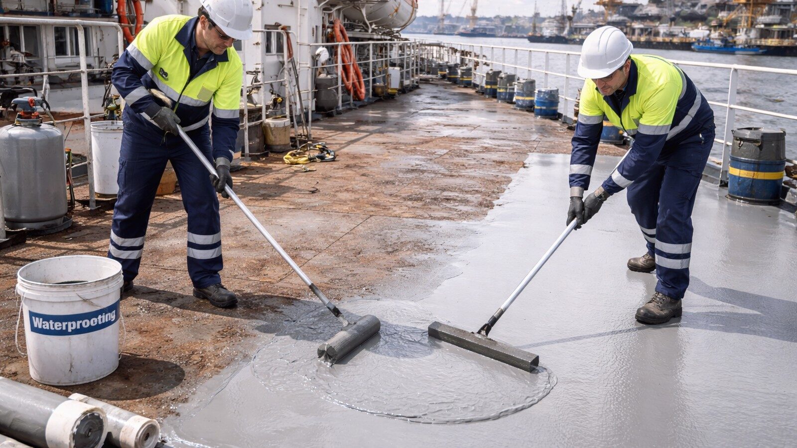 МОСТУРФЛОТ — ремонт судовых палуб