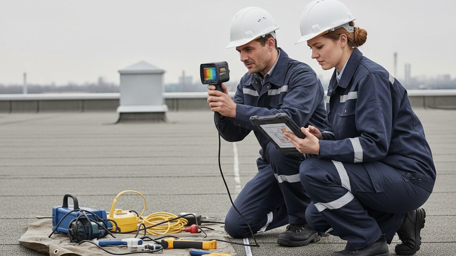 Диагностика и осмотр кровли